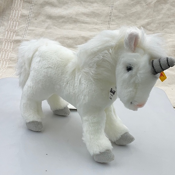 Steiff Starly Einhorn Unicorn Plush Stuffed Unicorn - Picture 3 of 6